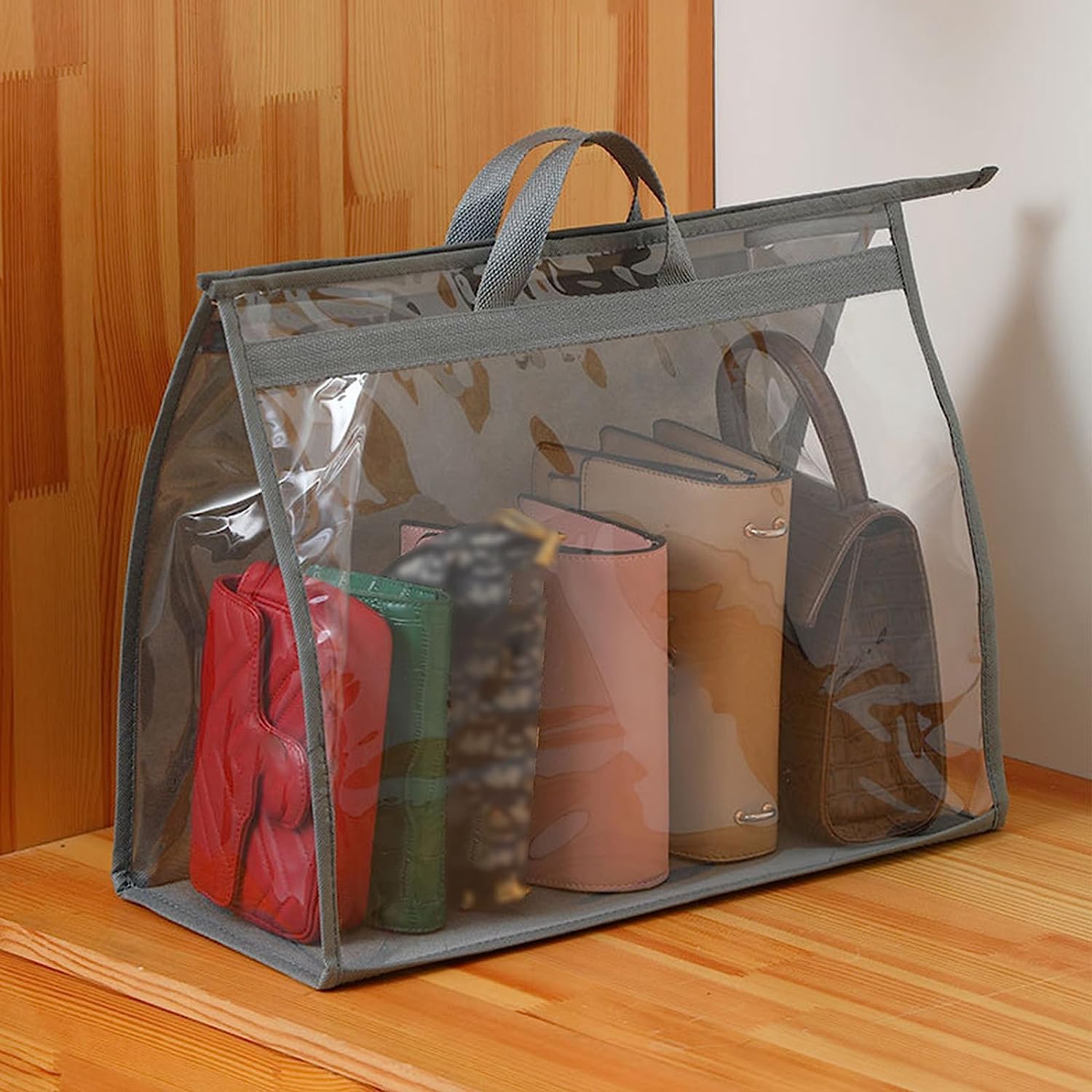 House of Quirk Hanging Handbag Organizer Dust-Proof Storage Holder