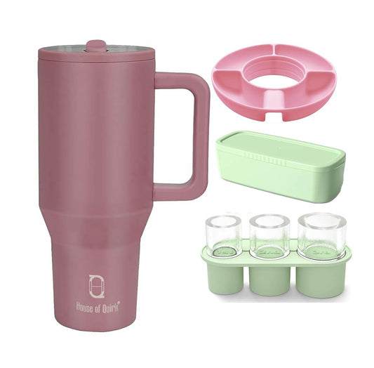 1200ML 1 Tumbler With 1 Snack Tray and 1 Tumbler Ice Tray