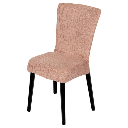 Stretchy Universal Jacquard Sapphire Chair Cover (Coffee)