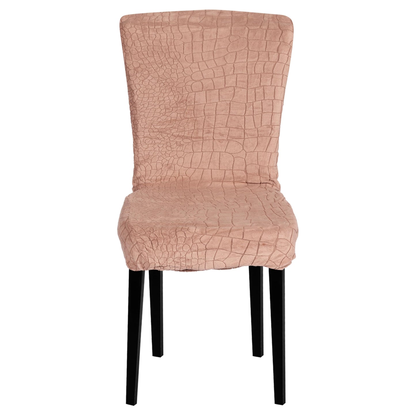 Stretchy Universal Jacquard Sapphire Chair Cover (Coffee)