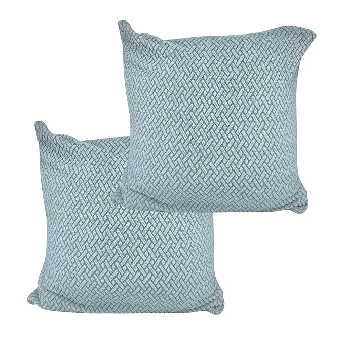 Polar Fleece Fabric Cushion Cover With Zipper (45 x 45 cm)(Light Grey)