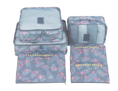 Travel Storage Bag Secret Pouch Organizer Bag (6Pcs/1Set)