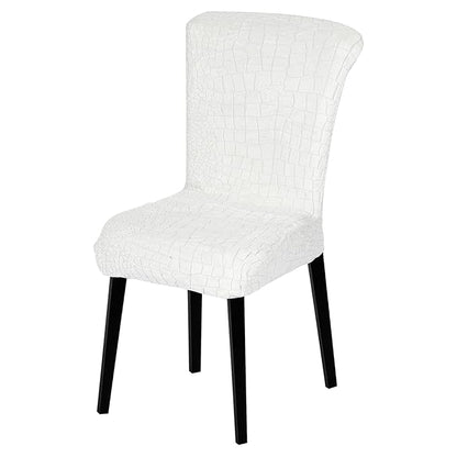 Stretchy Universal Jacquard Sapphire Chair Cover (SMOKE)