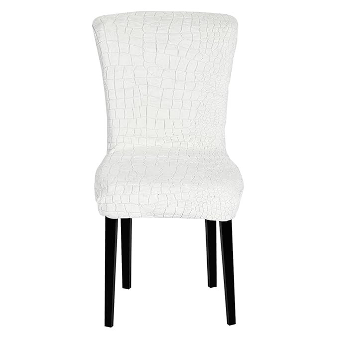 Stretchy Universal Jacquard Sapphire Chair Cover (SMOKE)