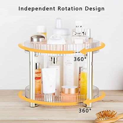 Rotating Turntable Cabinet Organizer