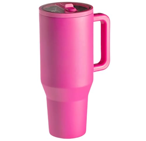 1200ML Tumbler with Handle & Simple Flip Straw