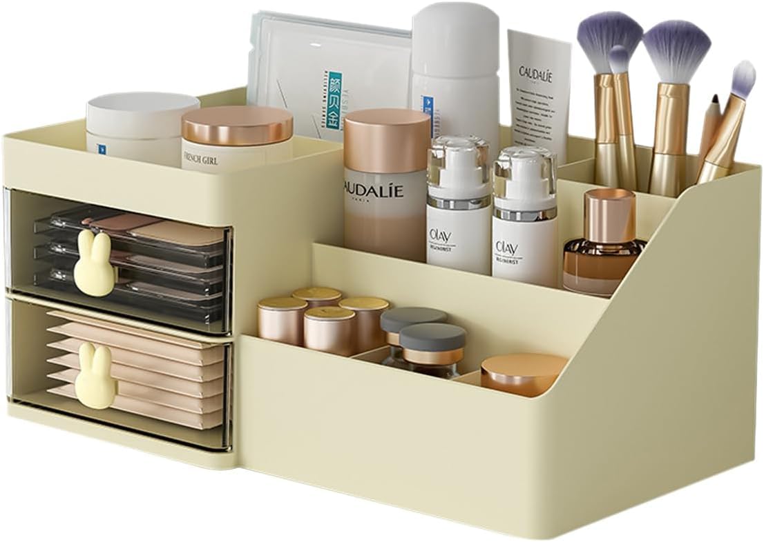 2 Drawer Makeup Organizer