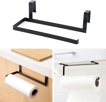 Paper Roll Holder, Paper Towel Holder Cabinet Hanging Kitchen Roll Hanger