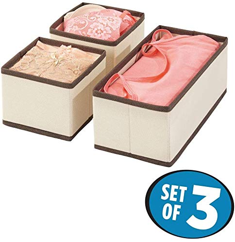 Storage Box/ Organizer Cube for Closet/ Dresser/ Drawer - Set of 3