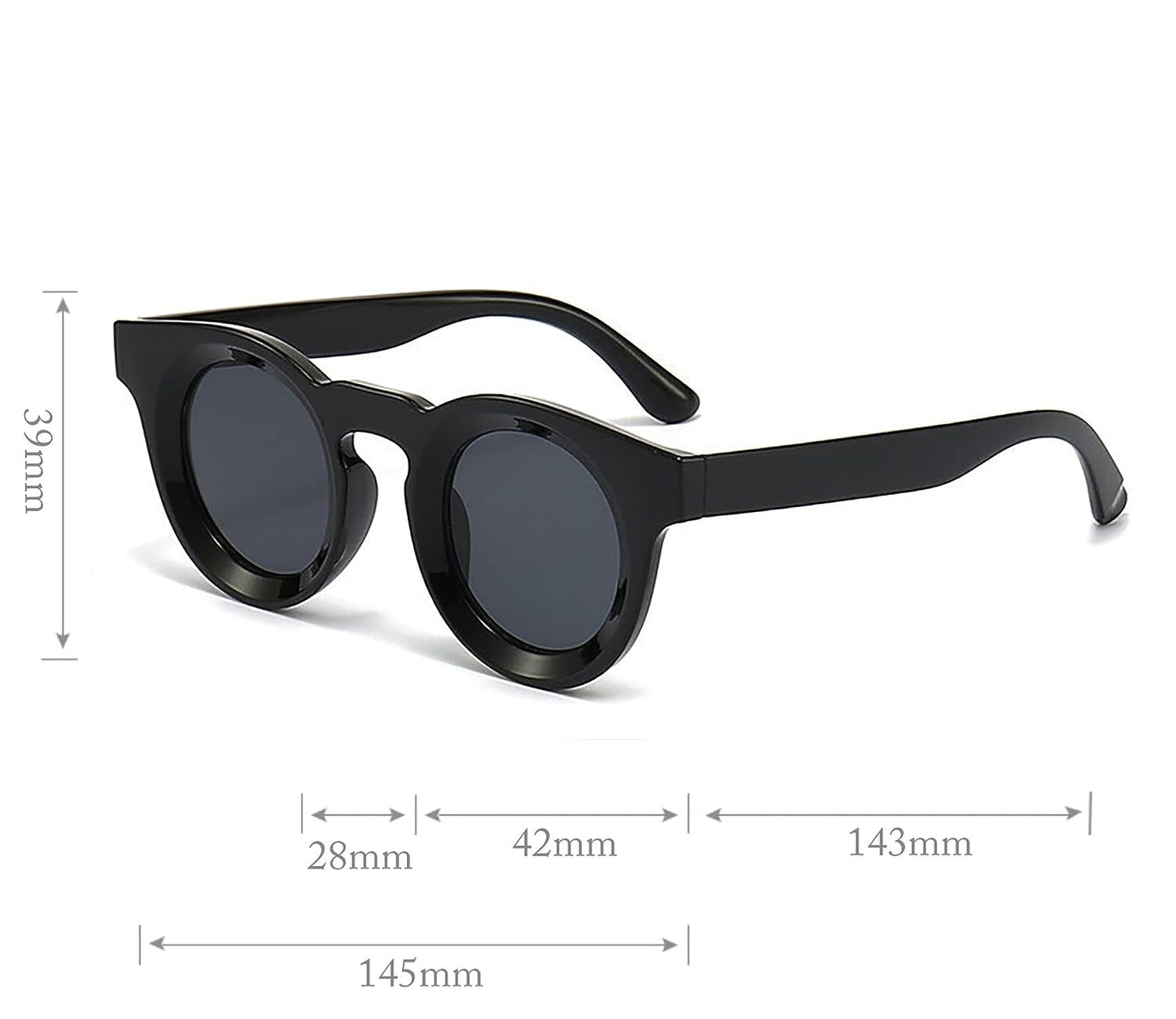 Vintage Retro Round Style Sunglasses