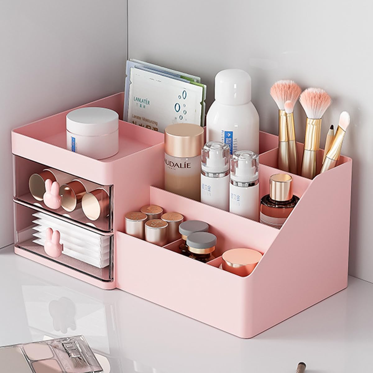 2 Drawer Makeup Organizer