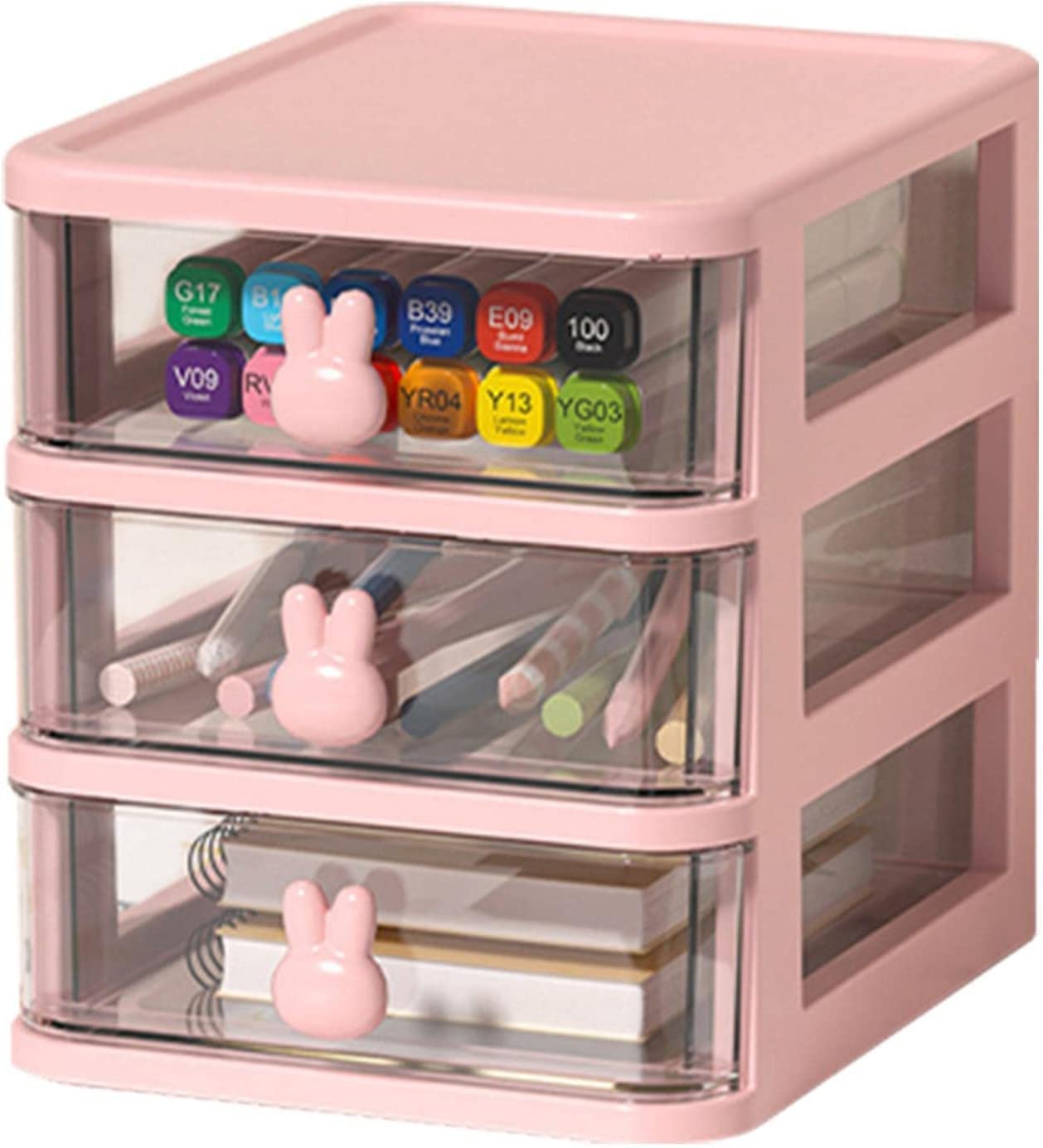 3 Tier Transparent Cosmetic Jewelry Box