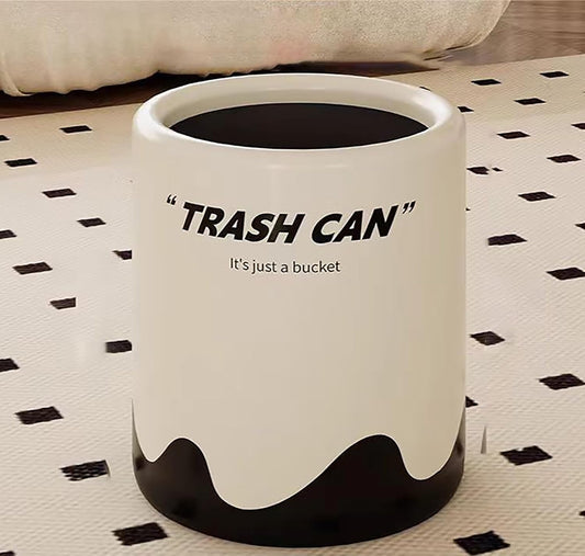 Stylish Trash Can with Lid (12-Litre)