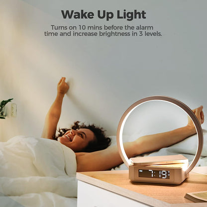 Bedside Lamp QI Wireless Charger