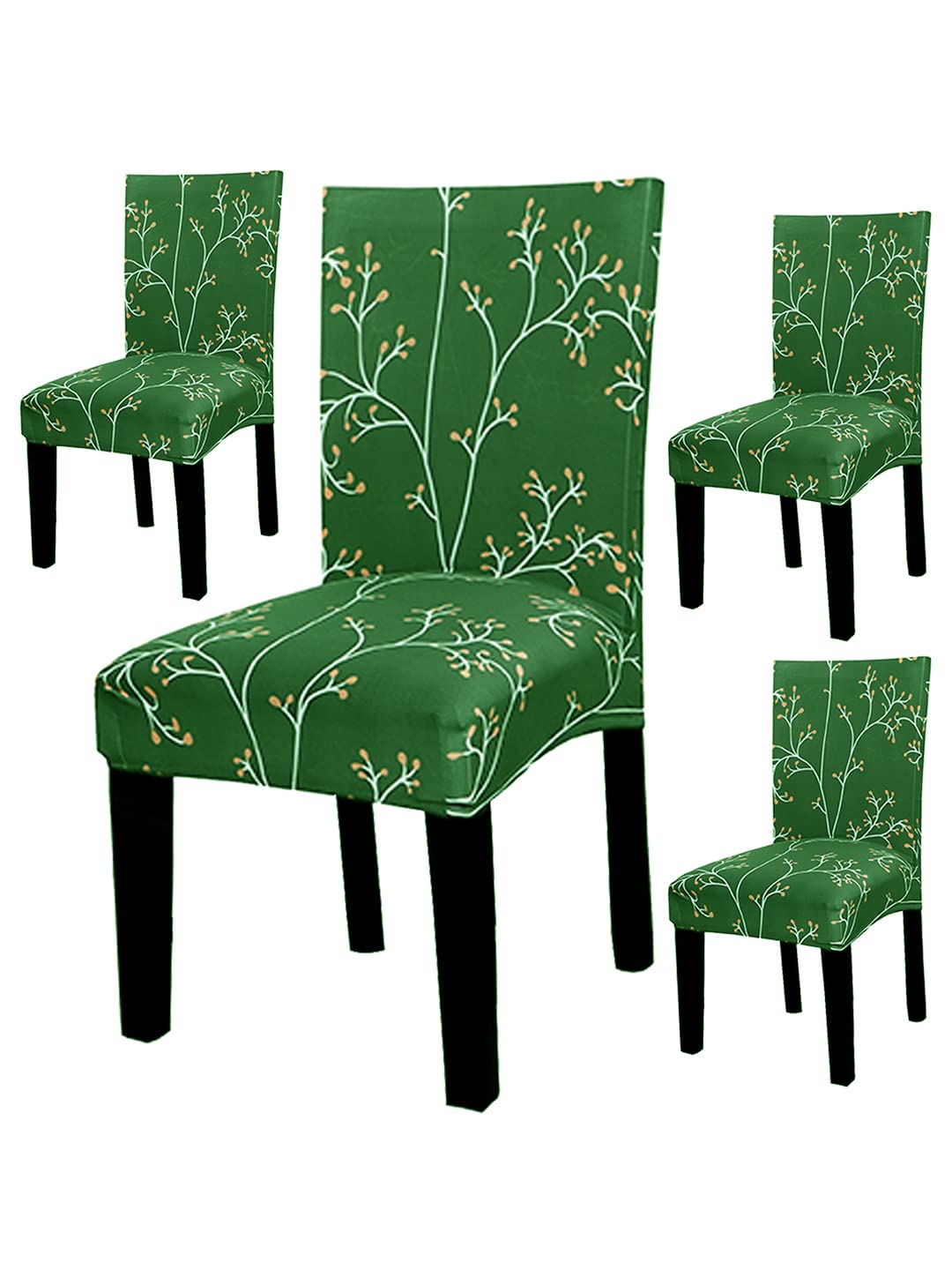 Elastic Chair Cover (Green Branch)