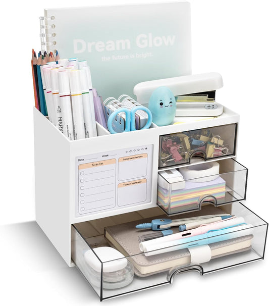 Desk Organizer with 3 Drawer