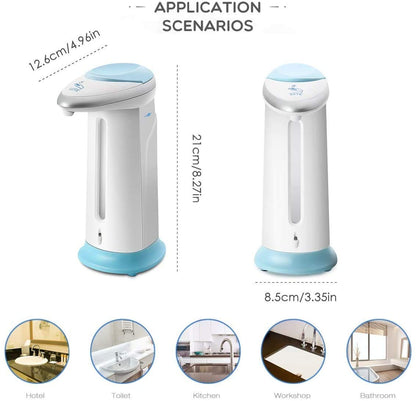 Automatic Soap Dispenser Touchless, 370ml/12.5oz Foaming Soap Dispenser