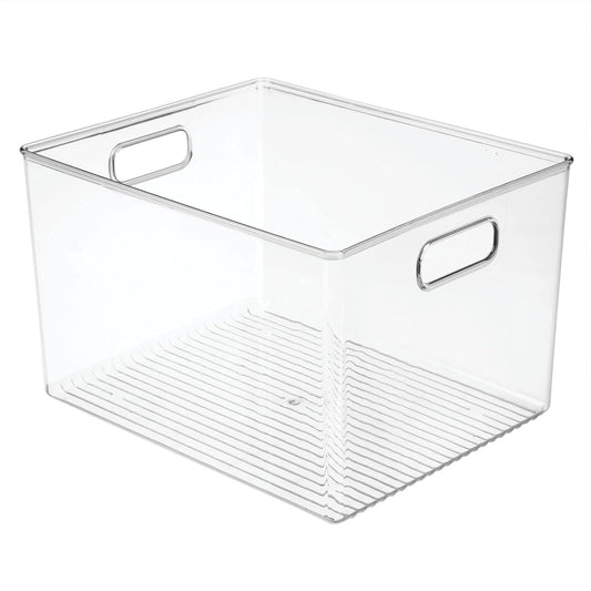 Refrigerator Organizer Bins Clear Plastic