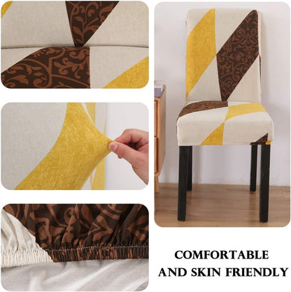 Elastic Chair Cover (Abstract Multi)