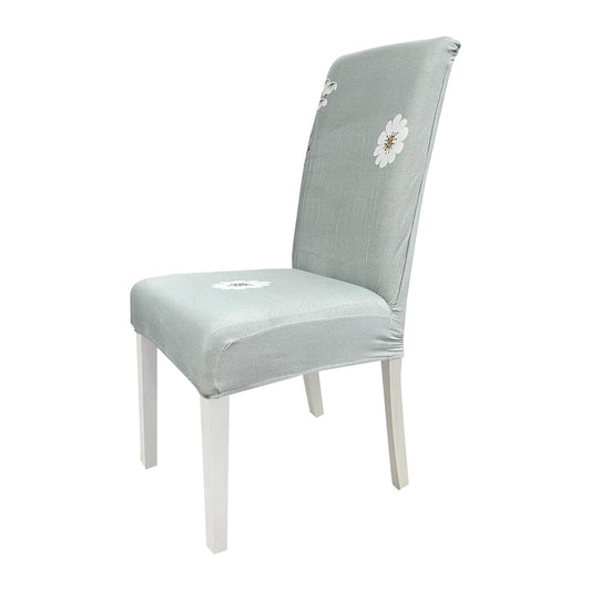 Elastic Chair Cover (Grey Meadow)