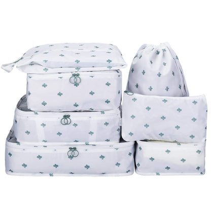 Packing Cubes With Pouch & Toiletry Bag (Set of 7)