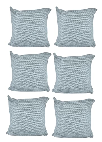 Polar Fleece Fabric Cushion Cover With Zipper (45 x 45 cm)(Light Grey)