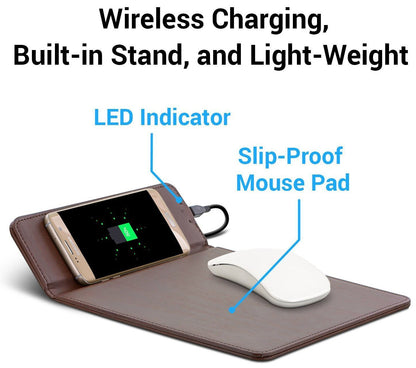 Wireless Charging Mouse Pad Fast Charging