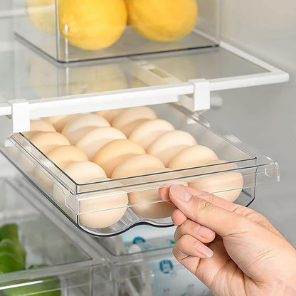 Egg Drawer for Refrigerator 18 Egg Holder (Transparent)