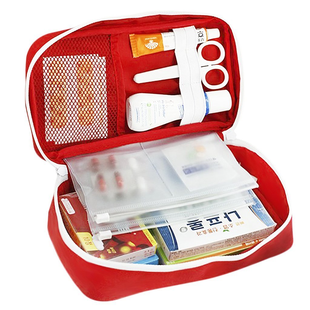 Portable First Aid Empty Kit Pouch