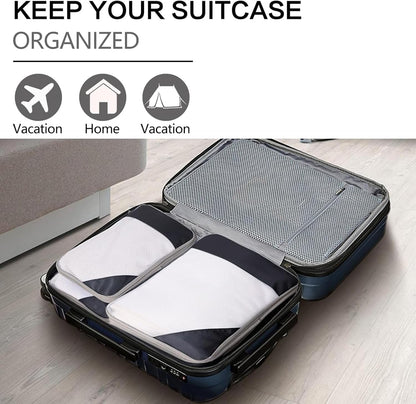 Compression Packing Cubes for Travel Set of 4