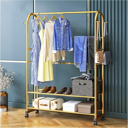 Garment Coat Rack with Wheels