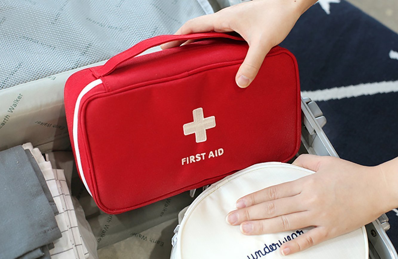 Portable First Aid Empty Kit Pouch