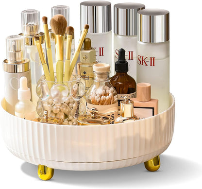 Turntable Cosmetics and Perfume Organizer Storage Tray