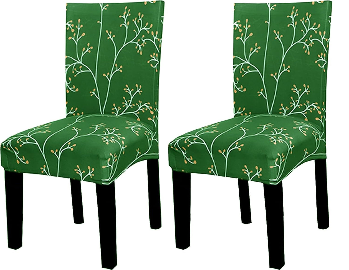 Elastic Chair Cover (Green Branch)