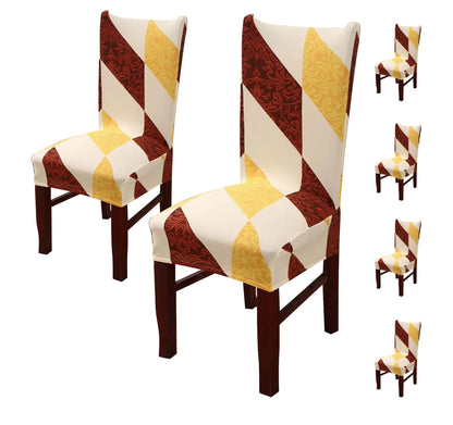 Elastic Chair Cover (Abstract Multi)