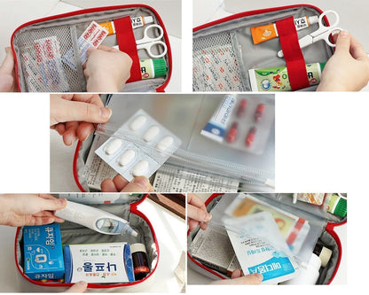 Portable First Aid Empty Kit Pouch