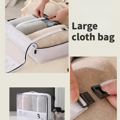 7 pieces Travel Organizer Packing Cubes Lightweight Travel Luggage