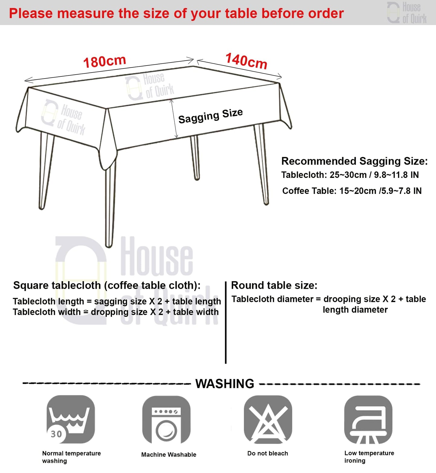 Dining Chair Cover With Table Covers Waterproof (1 Table Cover + 4 Chair Cover)