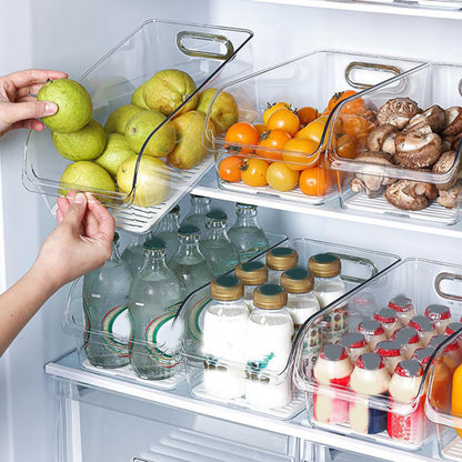 Refrigerator Drawer Transparent High Capacity Organization (Transparent)