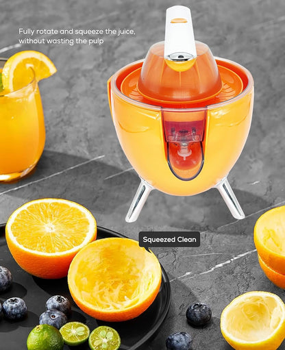 Juicy Electric Citrus Press 300W - 2 Cones-Orange