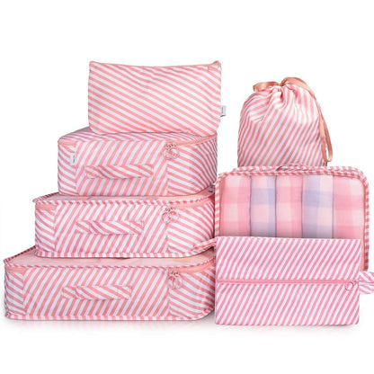 Packing Cubes With Pouch & Toiletry Bag (Set of 7)