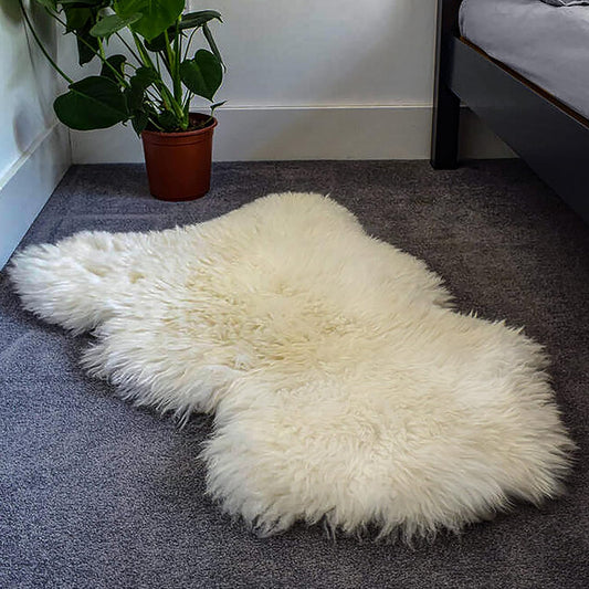 Sheepskin Rug Linen Mats