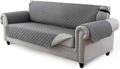 Reversible Sofa/Couch Covers 280 GSM (GREY/LIGHT GREY)