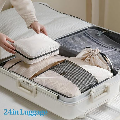 Compression Packing Cubes Travel Organizer Set of 6