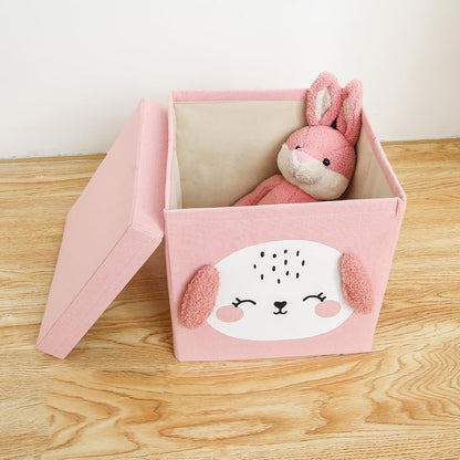 Storage Bins with Lid Foldable Storage Box