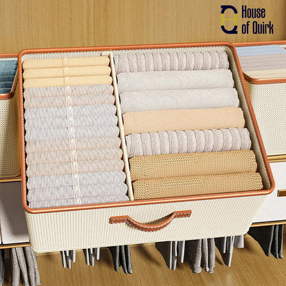 Folding Storage Box Organiser- Beige