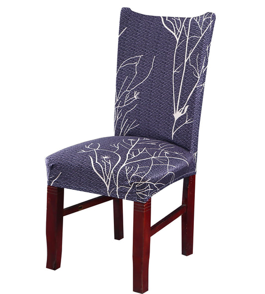 Chair Cover Stretch Removable Washable Slipcover (Plumb Branch)