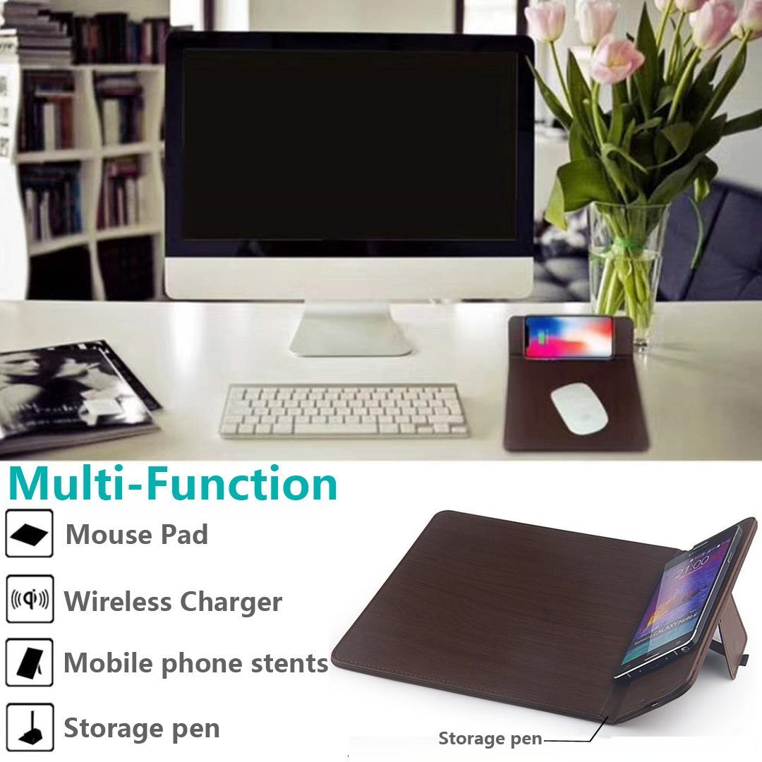 Wireless Charging Mouse Pad Fast Charging