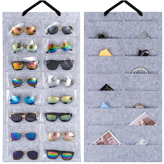 16 Compartments Sunglasses Organizer