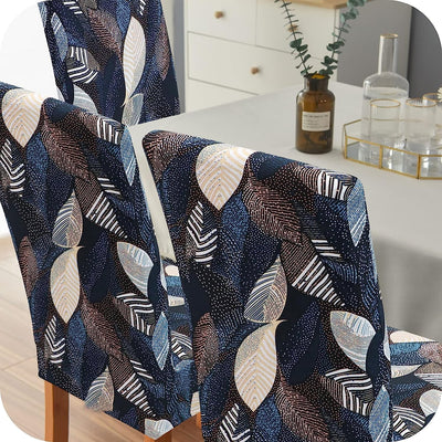 Elastic Chair Cover (Jungle Leaf)